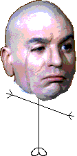 Mr I'll Get You Austin Powers Head
