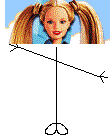 Mr Barbie Girl Head