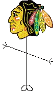 Mr Chicago Blackhawks Head