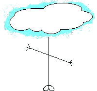 Mr Head In The Clouds Head