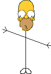 Mr Homer Simpson Head