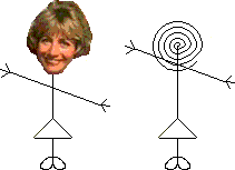 Mrs Laverne & Swirly Head