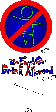 Mr No Food Or Drink Allowed Head